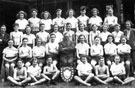 View: m00010 1951 Shield winning athletics team, Hartley Brook Secondary School
