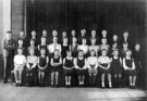 Class photograph 2nd Year 1948, Hatfield House Lane Secondary Modern School, Mr. Kenneth Marshall form teacher who taught Maths
