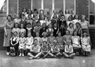 Class photograph Junior 3, 1951, Hucklow Road School