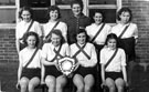 View: m00032 House Netball team, Shield winners, 1943/4?, Hatfield House Lane Secondary Modern School