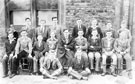 3D 1946-47, class photograph, teacher, Mr. W, Haywood, Firth Park Grammar School