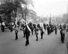 Boys Brigade in Whitsuntide Parade to Firth Park along Firth Park Road
