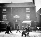 Punch Bowl Inn, No. 140 South Street, Moor. Ice cream vendor on right