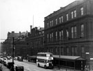 Leopold Street from Church Street, showing Sheffield Education Committee Offices