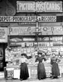 View: s00294 L. and A. Wilkinson, stationers, No. 26 Norfolk Market Hall, possibly the first stall to sell records.