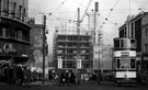 View: s00339 Construction of Castle Market, Haymarket, John Collier, tailors, left