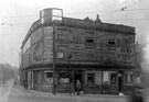 View: s00505 The Grand public house and the Grand Picture Palace, West Bar, at junction of Spring Street and Coulston Street. Formerly the Grand Theatre of Varieties, also known as Bijou and New Star