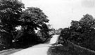 Sheephill Road, Ringinglow, looking towards the Round House and Ringinglow Road, 