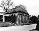 One of The Pavilions, Botanical Gardens: East Pavilion before restoration