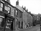 Nos. 23 (extreme left) - 35 Oborne Street looking towards Nos. 116 and 114 (right of passage), Marcus Street