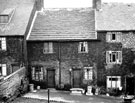 Court No. 3, House No. 5 (extreme right), rear of Nos. 17 and 15 (centre left to right) and Court No. 5, House No. 1 (extreme left), Oborne Street, Burngreave