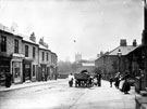 Crookes, looking south with St. Thomas' church in the background