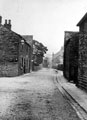 Crookes from just above Newent Lane, looking towards Toyne Street and Rock Cottage, entrance to Court 15, left