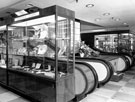 View: s00864 Silver display, lower ground floor, J. Walsh and Co., department store, High Street 