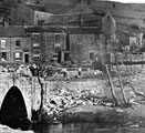 View: s00890 Sheffield Flood - Burnside Cottages at Low Bradfield and Agden Bridge