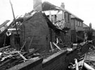 Archibald Road, Nether Edge, houses damaged in air raid