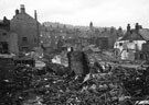 Burgoyne Road, air raid damage