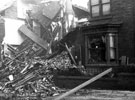 View: s01000 Dwelling House, Meersbrook Park Road, air raid damage