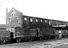 L.N.E.R Goods office, Stephenson Road, air raid damage