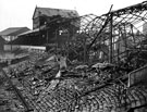 Sheffield United Football Stand, Bramall Lane Ground, air raid damage