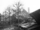 View: s01047 Hillsborough Tabernacle Congregational Church, Proctor Place, air raid damage