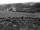 Craters behind Belle Vue, Norfolk Park Road after air raid