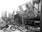 Little London Road - Railway damage after air raid