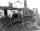 Brook Road showing air raid damage