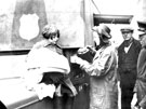 Salvation Army mobile canteen after air raids