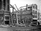 View: s01146 C and A Modes Ltd., Nos. 59 - 65 High Street, after air raids, World War II