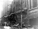View: s01149 Bomb damage, C and A Modes Ltd., Nos. 59 - 65 High Street.
