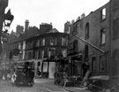 View: s01158 Three Horse Shoes Hotel, Charles Street, showing air raid damage