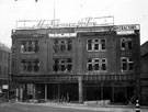 M. Newman and Son, glass merchants, Furnival Street air raid damage (blitz)