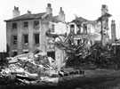 St. James' Street. showing air raid damage