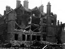 District Bank, No. 20 Church Street, showing air raid damage