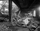 City Stores, Brightside and Carbrook Co-operative Society,  Exchange Street, after air raid