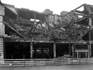 City Stores, Brightside and Carbrook Co-operative Society, Exchange Street, after air raid