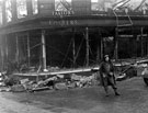 W. Foster and Son, tailors, Waingate, air raid damage