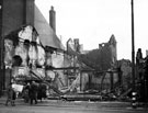 Devonshire Arms, No 11 The Moor, after air raid