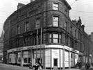 Reconstruction of Public Benefit Shoe Co, Moorhead, left, Union Street, right 	