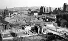 Angel Street from Hartshead to Haymarket, cleared after air raid