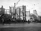 Cockayne's Site, Angel Street, after air raid