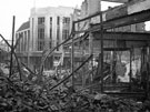 Cockayne's Site, Angel Street, after air raid