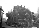 Destitute men's hostel, Vicar Lane/Campo Lane, air raid damage