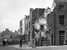 Button Lane, Carver Street, air raid damage