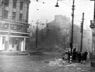 Haymarket / King Street, air raid damage