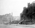 Unidentified location, air raid damage