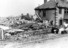 Ringstead Crescent, Crosspool, air raid damage