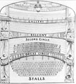 Seating Plan for The Lyceum Theatre, Tudor Street
