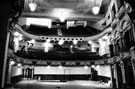 Interior of Lyceum Theatre prior to restoration. Situated at junction of Arundel Street and Tudor Street, opened 26 December, 1893, holding 2,500 people. After closing it fell into disrepair and was restored in the late 1980s